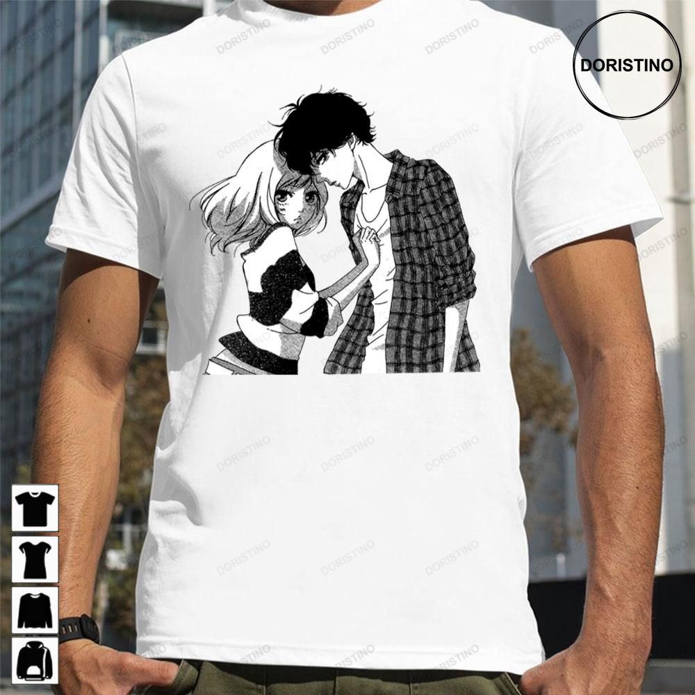 Futaba And Kou Ao Haru Ride Limited Edition T-shirts